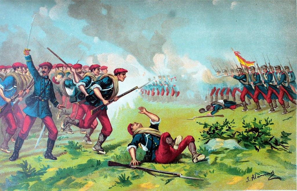 1920px-Accion de Santa Barbara de Mañeru Segunda parte de la Guerra Civil. Anales desde 1843 hasta el fallecimiento de don Alfonso XIIWEB