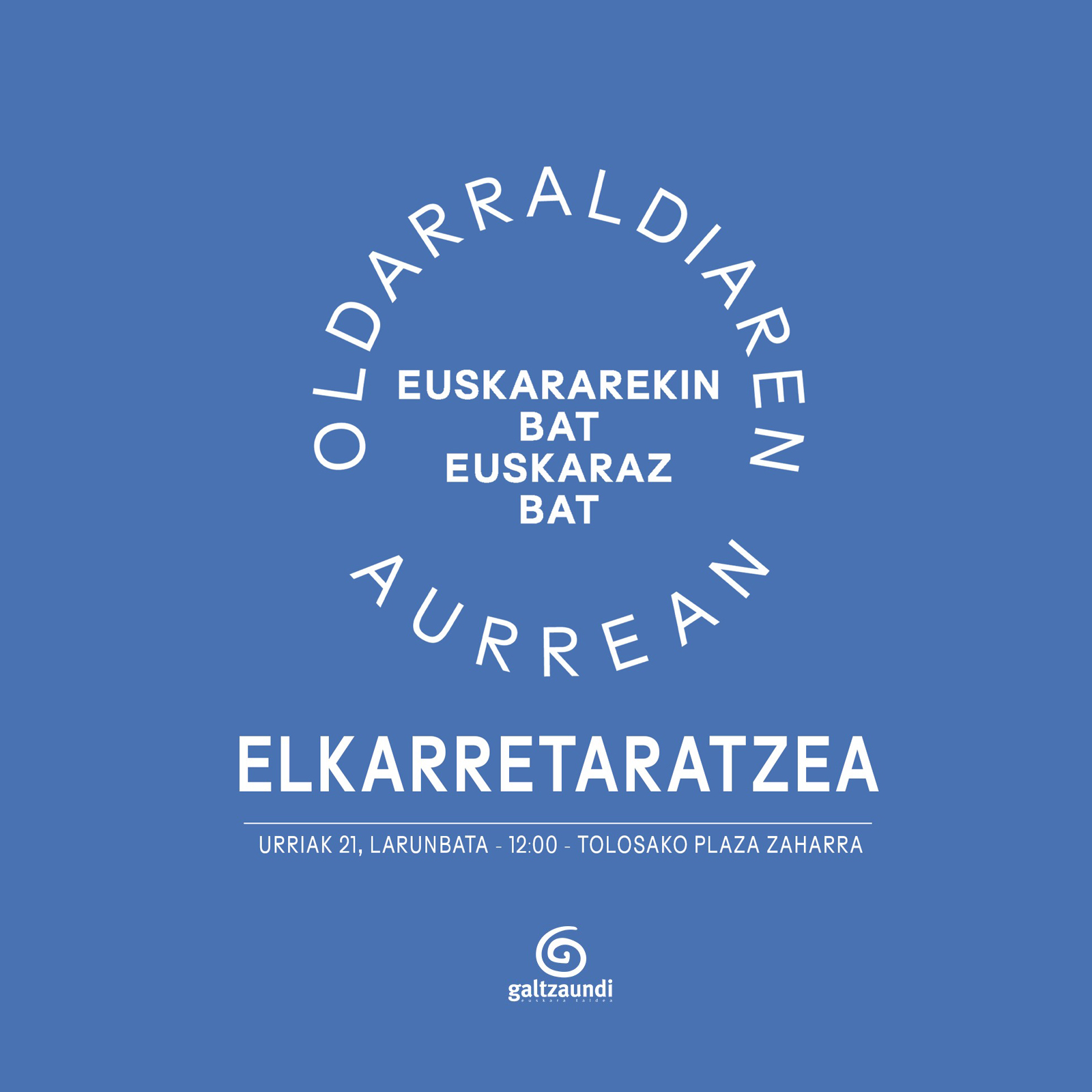 20231020 Euskararen aurkako erasoak gelditzeko garaia da