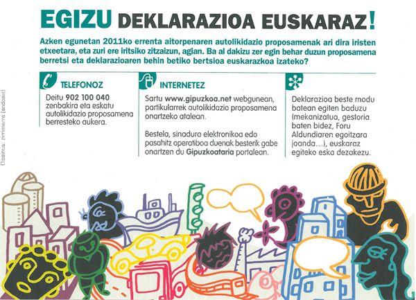 errenta aitorpena euskaraz