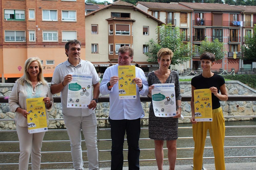 argazkii Ekintza ugari Tolosaldean mugikortasunaren Europako asteari begira