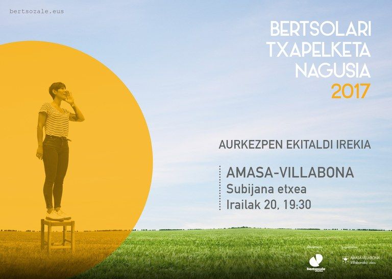 bertsozale txapelketa 2017