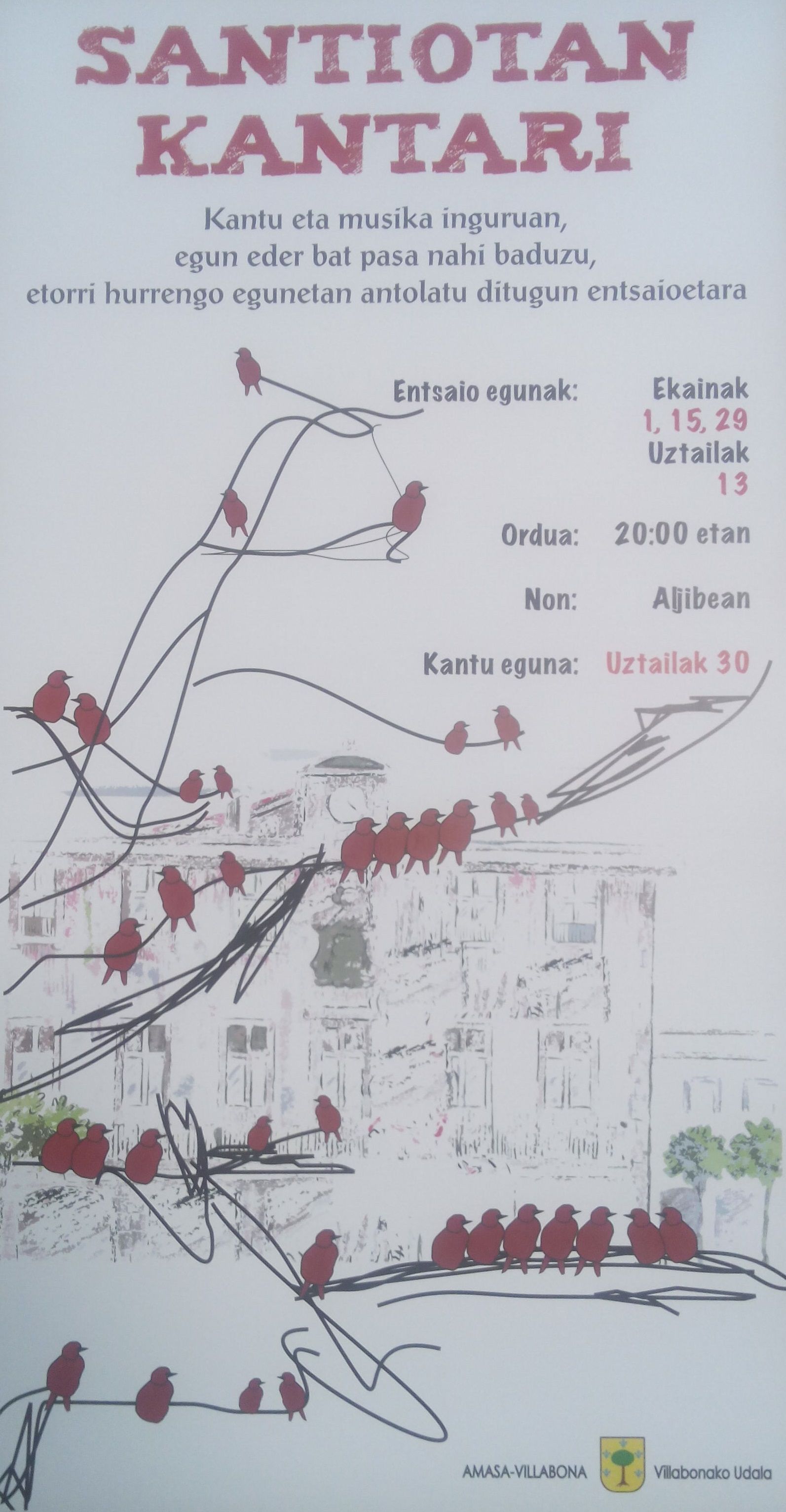 kantujira entsaioak
