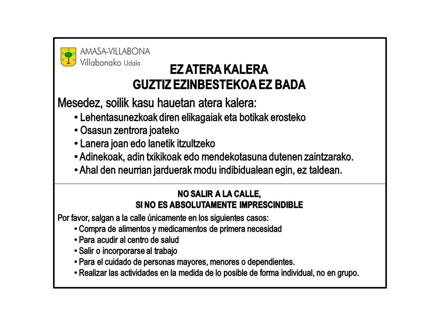 mezua weberako