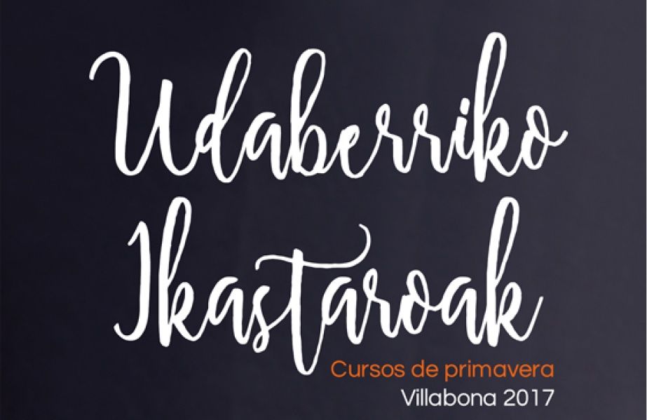 udaberriko ikastaroak 2017