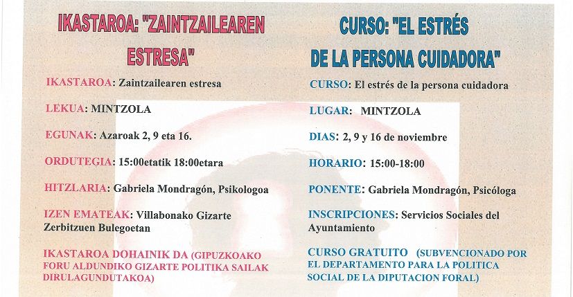 zaintzailearen estresa